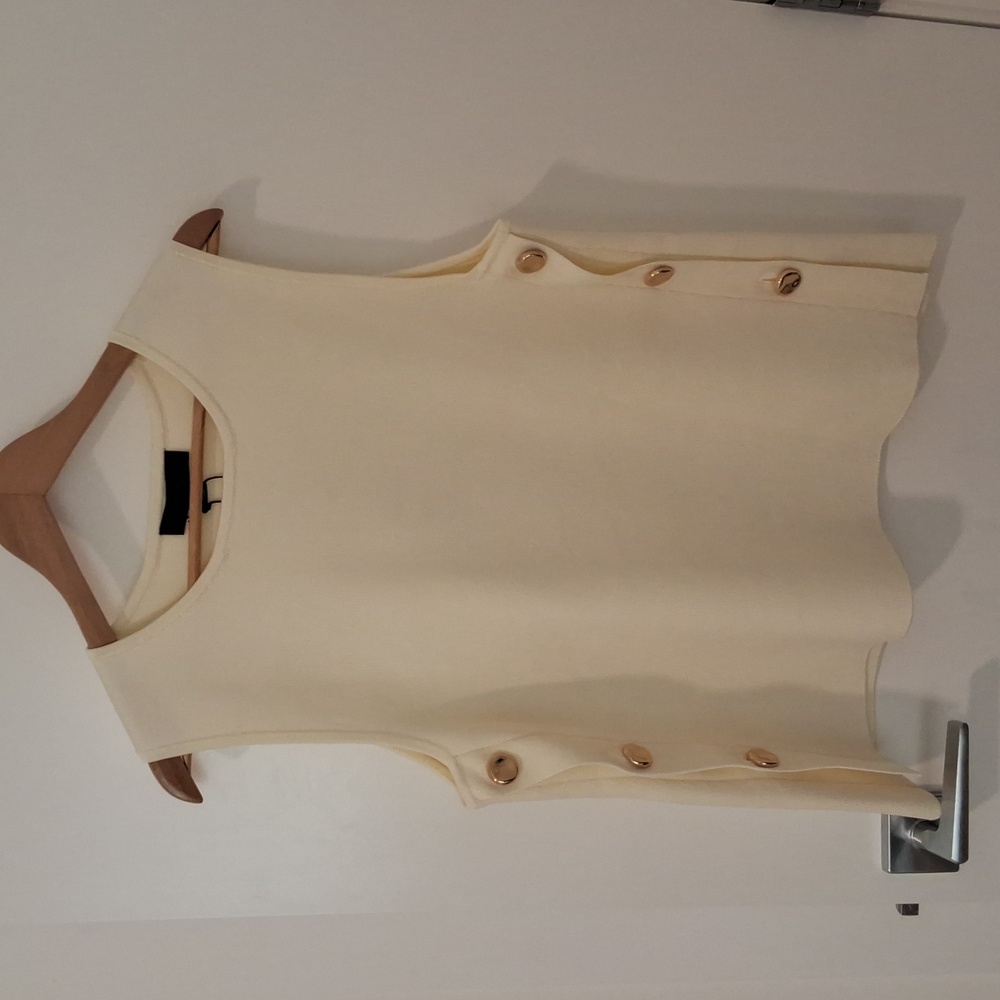 Zara buttoned knit vest